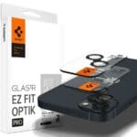 Spigen Optik.tr EZ FIT Camera Protector Ochranné Sklo iPhone 14/14 Plus Black (2 Pack)