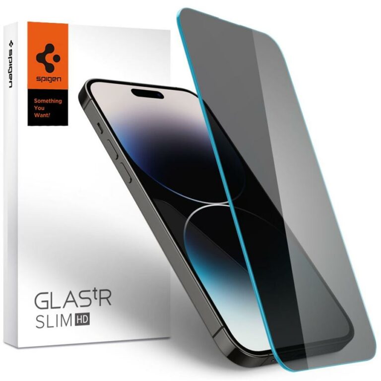 Spigen GLAS.tR Slim Privacy Ochranné Sklo iPhone 14 Pro Max