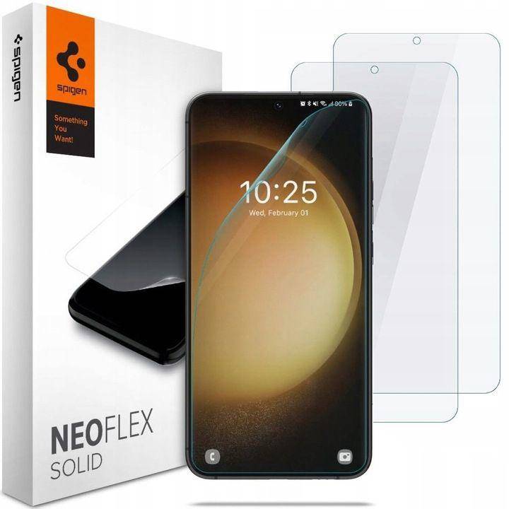 Spigen Neo Flex Ochranné Sklo Samsung Galaxy S23 Clear (2 Pack)