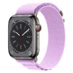 Alpina Náramok Apple Watch 45/44/42/Ultra Lavender