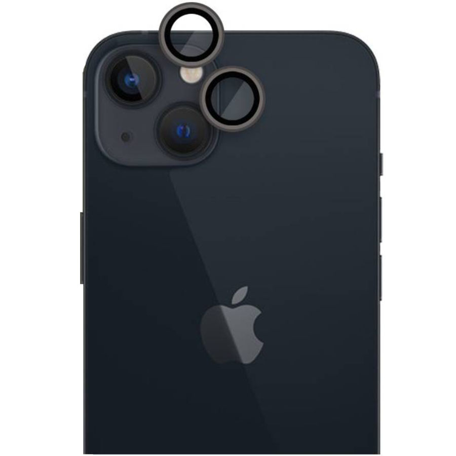 Ochranné Sklo Krúžok Na Kameru Black iPhone 14 / 14 Plus