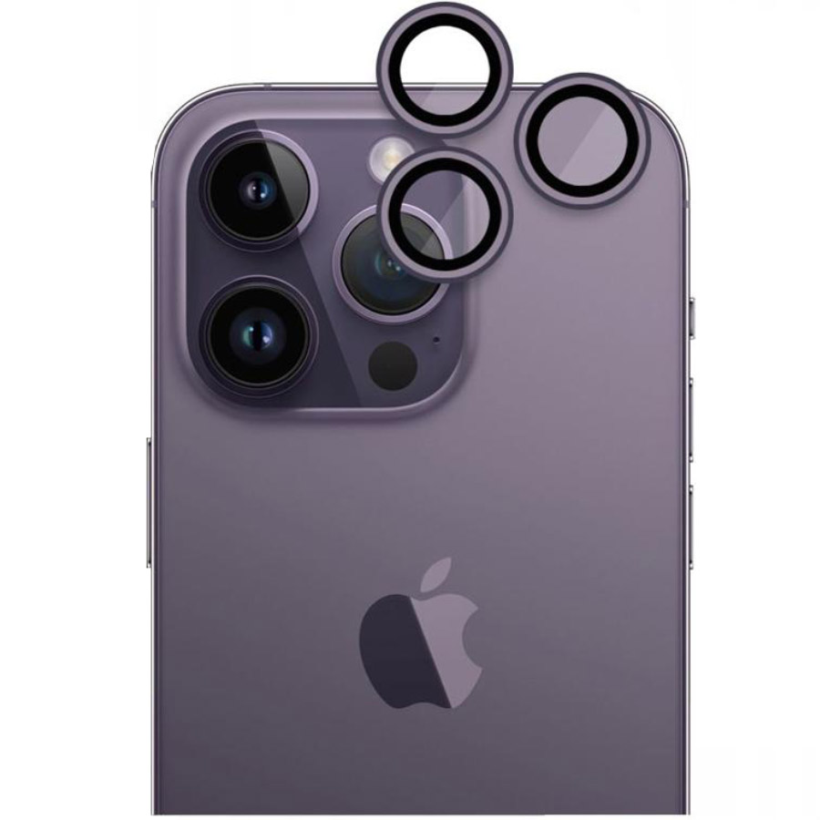 Ochranné Sklo Krúžok Na Kameru Purple iPhone 14 Pro/ 14 Pro Max