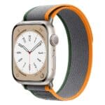 Endurance Loop Náramok Apple Watch 45/44/42/Ultra Orange Deep Green