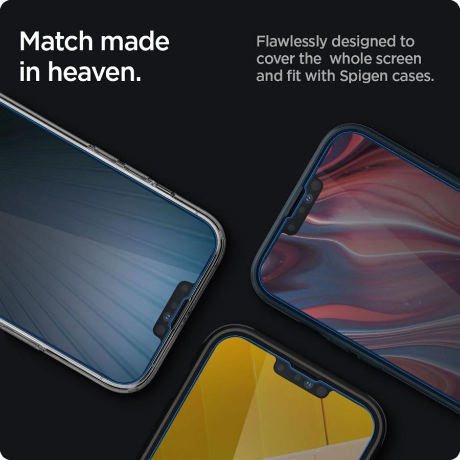 Spigen tR Slim HD Anti-Glare Privacy Sklo iPhone 14/13/13 Pro