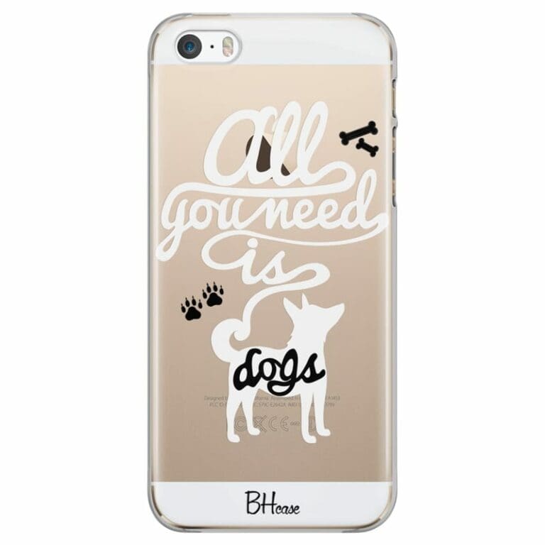 All You Need Is Dogs Kryt iPhone SE/5S