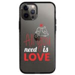 All You Need Is Love Kryt iPhone 12 Pro Max