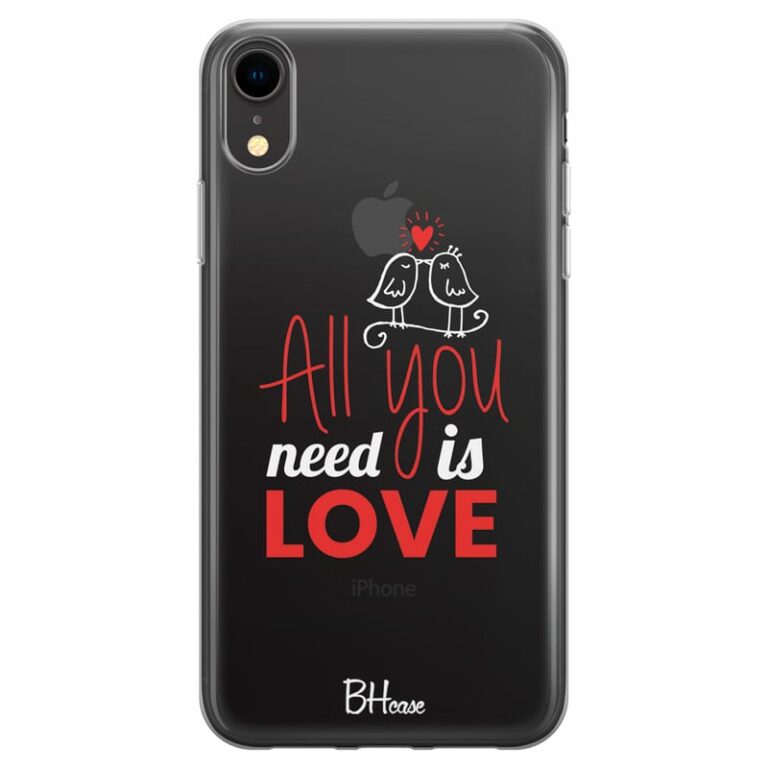 All You Need Is Love Kryt iPhone XR