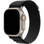 Alpina Náramok Apple Watch 45/44/42/Ultra Black