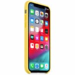 Apple Canary Yellow Silicone Kryt iPhone XS