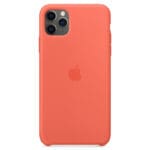Apple Clementine Orange Silicone Kryt iPhone 11 Pro Max