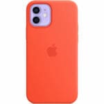 Apple Electric Orange Silicone MagSafe Kryt iPhone 12 Mini