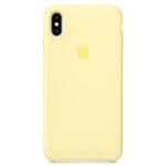 Apple Mellow Yellow Silicone Kryt iPhone XS Max