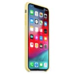 Apple Mellow Yellow Silicone Kryt iPhone XS Max