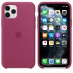 Apple Pomegranate Silicone Kryt iPhone 11 Pro
