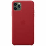 Apple Product Red Leather Kryt iPhone 11 Pro