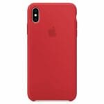 Apple Product Red Silicone Kryt iPhone XS Max