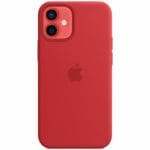Apple Red Silicone MagSafe Kryt iPhone 12 Mini