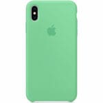 Apple Spearmint Silicone Kryt iPhone XS Max