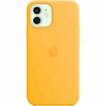 Apple Sunflower Silicone MagSafe Kryt iPhone 12 Mini