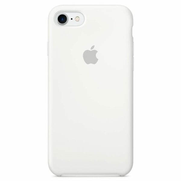 Apple White Silicone Kryt iPhone 8/7/SE 2020/SE 2022