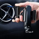Baseus Future Gravity Car Mount Holder Black - For Round Air Outlet