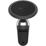 Baseus Magnetic Car Mount With Cable Clip Black
