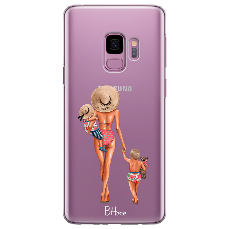 Beach Day Boy Blonde Kryt Samsung S9