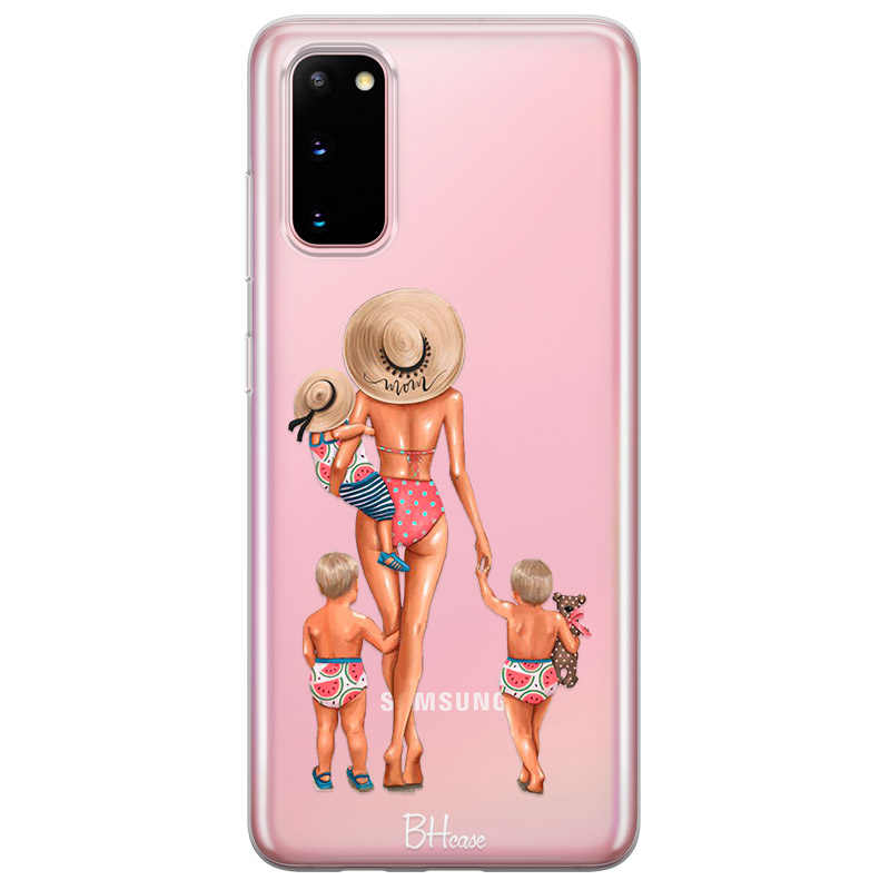 Beach Day Boys Blonde Kryt Samsung S20