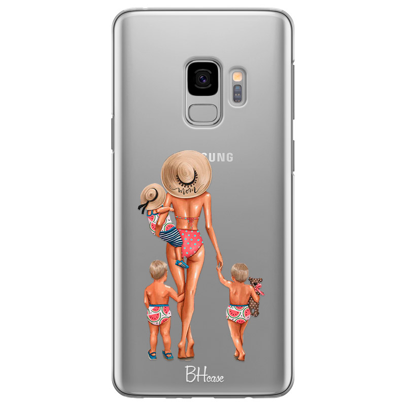 Beach Day Boys Blonde Kryt Samsung S9