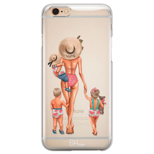 Beach Day Family Blonde Kryt iPhone 6 Plus/6S Plus