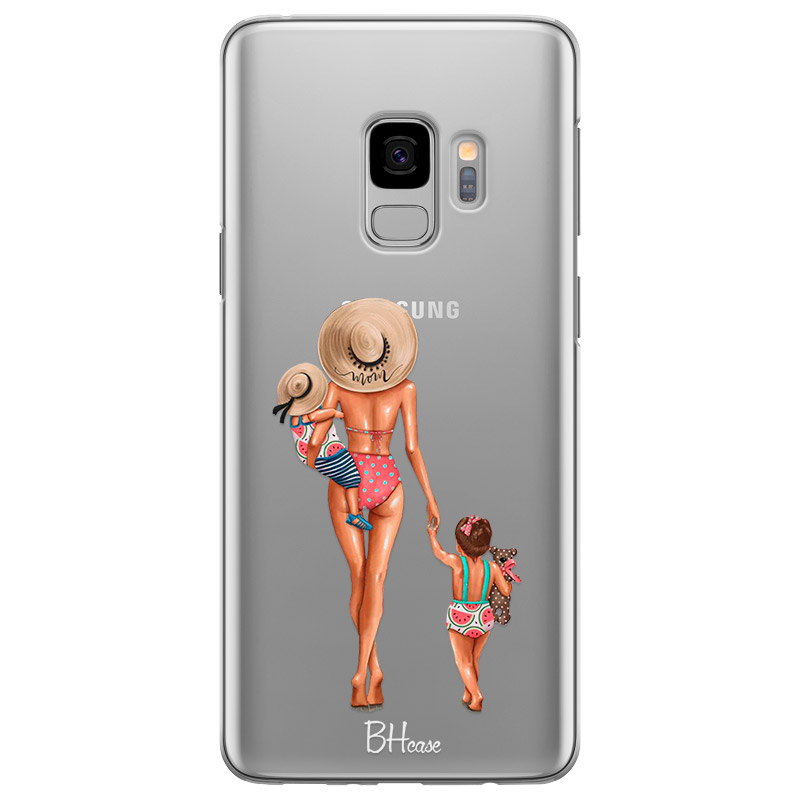 Beach Day Girl Kryt Samsung S9