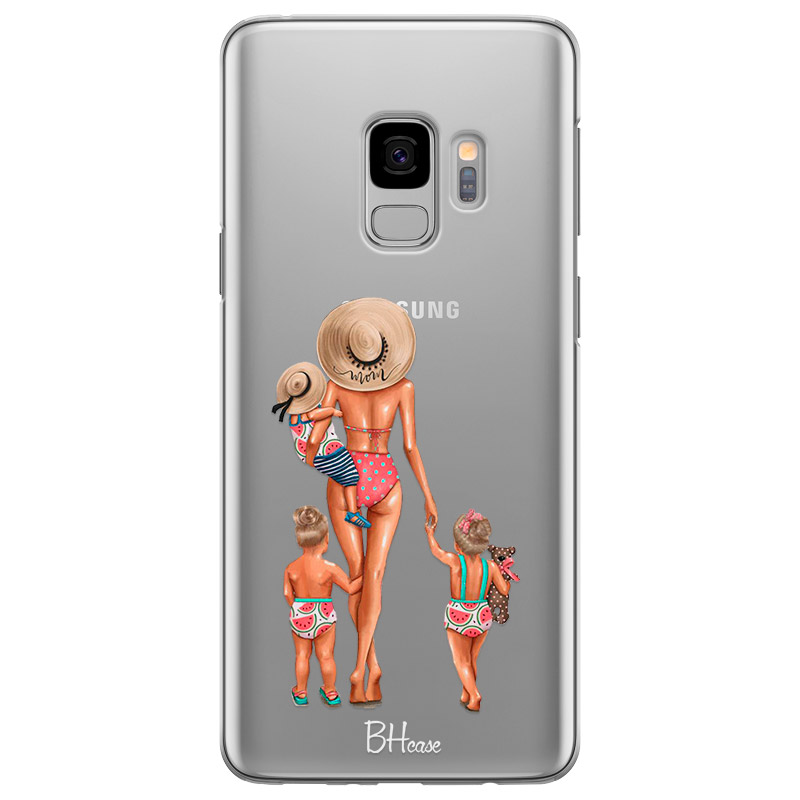 Beach Day Girls Blonde Kryt Samsung S9