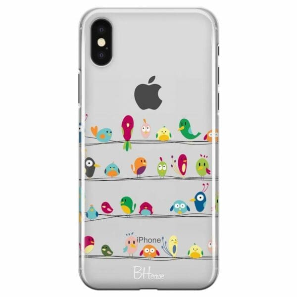 Birds Kryt iPhone X/XS