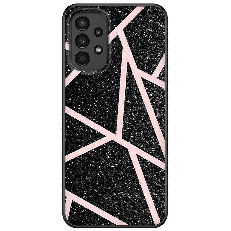 Black Glitter Pink Kryt Samsung Galaxy A13 5G