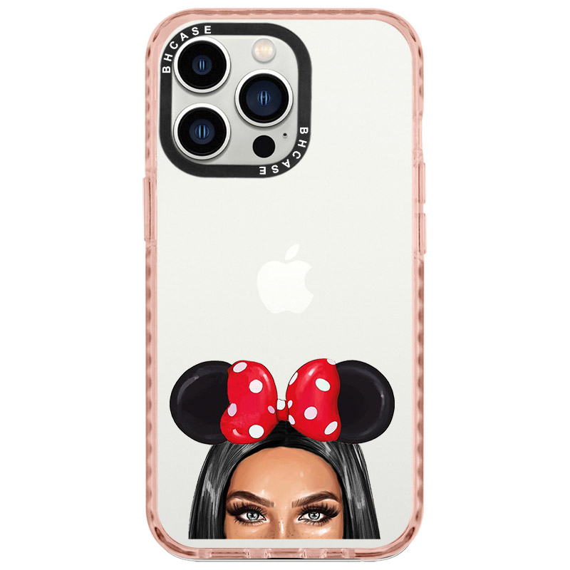 Black Haired Girl With Ribbon Kryt iPhone 14 Pro