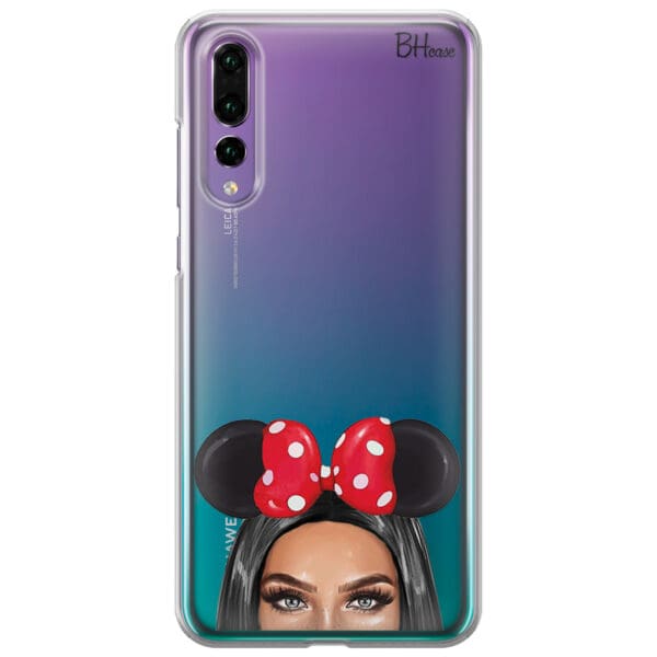 Black Haired Girl With Ribbon Kryt Huawei P20 Pro