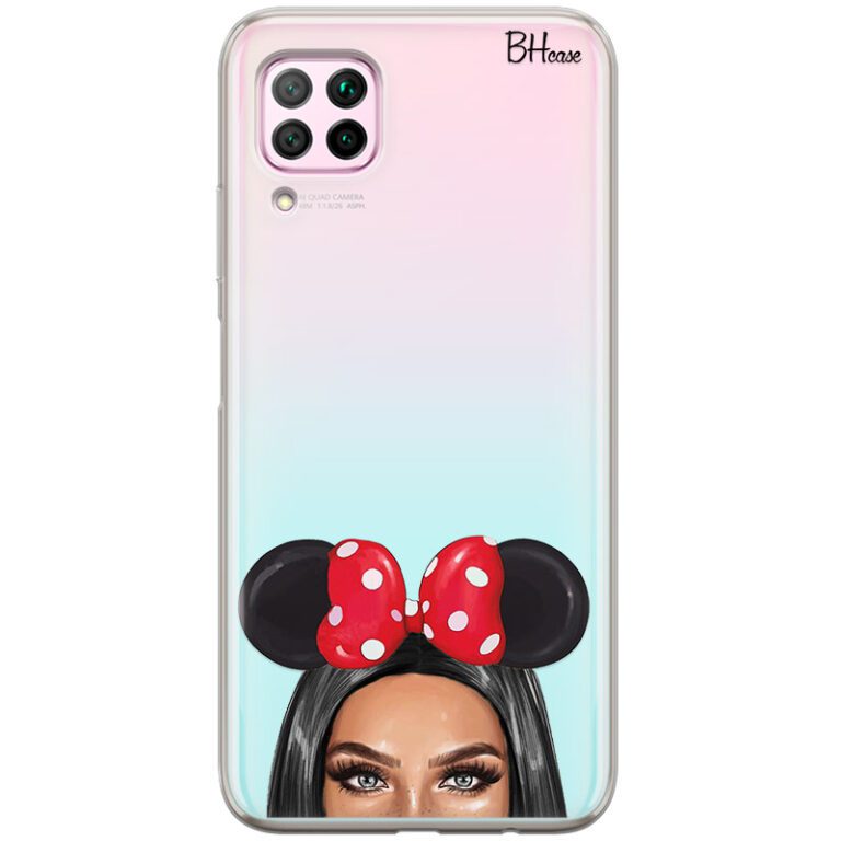 Black Haired Girl With Ribbon Kryt Huawei P40 Lite