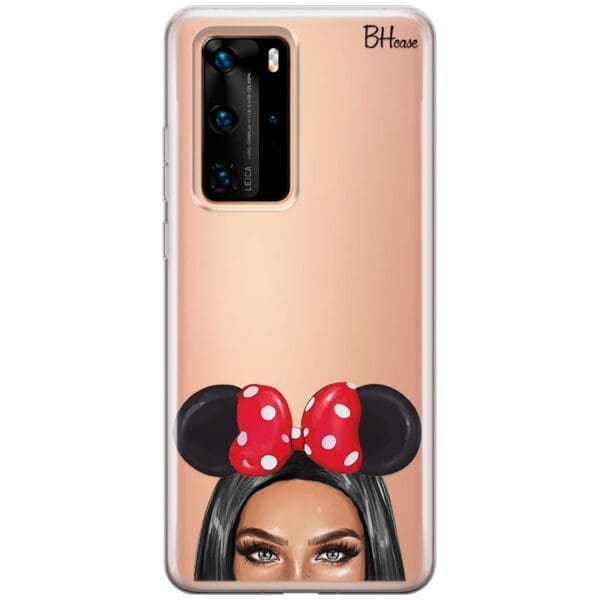 Black Haired Girl With Ribbon Kryt Huawei P40 Pro