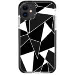 Black White Geometric Kryt iPhone 11