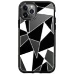 Black White Geometric Kryt iPhone 11 Pro Max