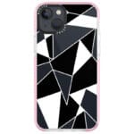 Black White Geometric Kryt iPhone 13