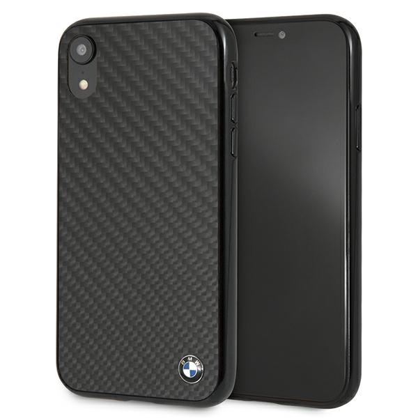 BMW BMHCI61MBC Black Siganture-Carbon Kryt iPhone XR