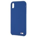 BMW BMHCI61MSILNA Navy Silicone M Collection Kryt iPhone XR