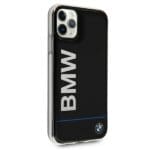 BMW BMHCN65PCUBBK Black Signature Printed Logo Kryt iPhone 11 Pro Max