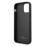 BMW BMHCP12LRSCSK Apple Black Hardcase Leather Perforate Sides Kryt iPhone 12 Pro Max