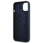 BMW BMHCP13SSILNA Navy Silicone Signature Kryt iPhone 13 Mini