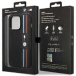 BMW BMHCP14L22PPMK Black Tricolor M Collection Kryt iPhone 14 Pro