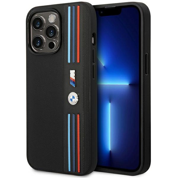 BMW BMHCP14L22PPMK Black Tricolor M Collection Kryt iPhone 14 Pro