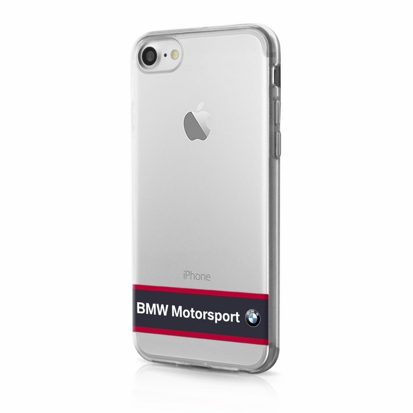 BMW BMHCP7TRHNA Transparent Navy Kryt iPhone 8/7/SE 2020/SE 2022