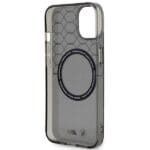 BMW BMHMP14SHGPK Grey Pattern MagSafe Kryt iPhone 14